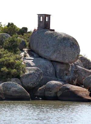 Pô do Sol na Ilha das Pedras Brancas